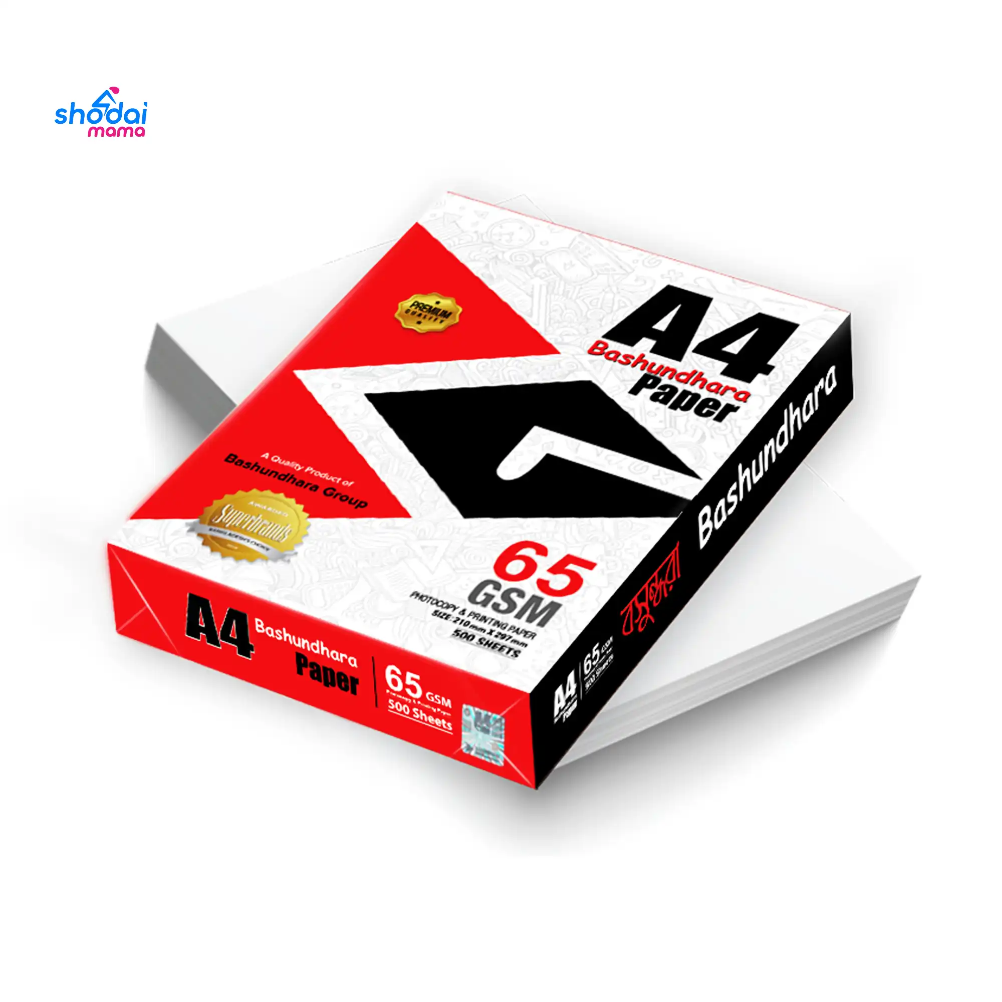Bashundhara A4 Paper 65 GSM 500 Sheets